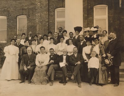 Andrew Carnegie et Booker T. Washington - Frances Benjamin Johnston